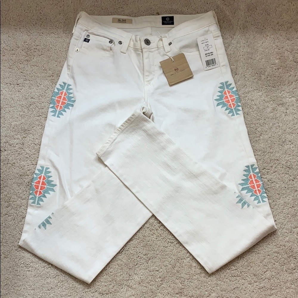 AG the stilt cigarette leg jeans